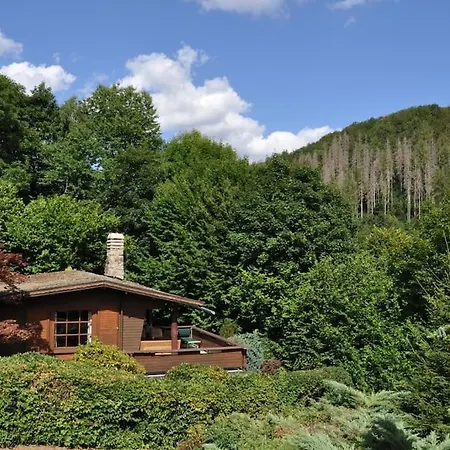 펜션 Blockhaus Bis 6 Personen Kamin Und Hund